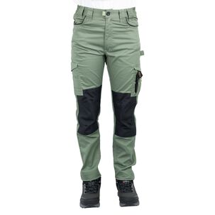 Pantal&oacute;n Cargo Hw Dakota Spandex Mujer Verde Oliva